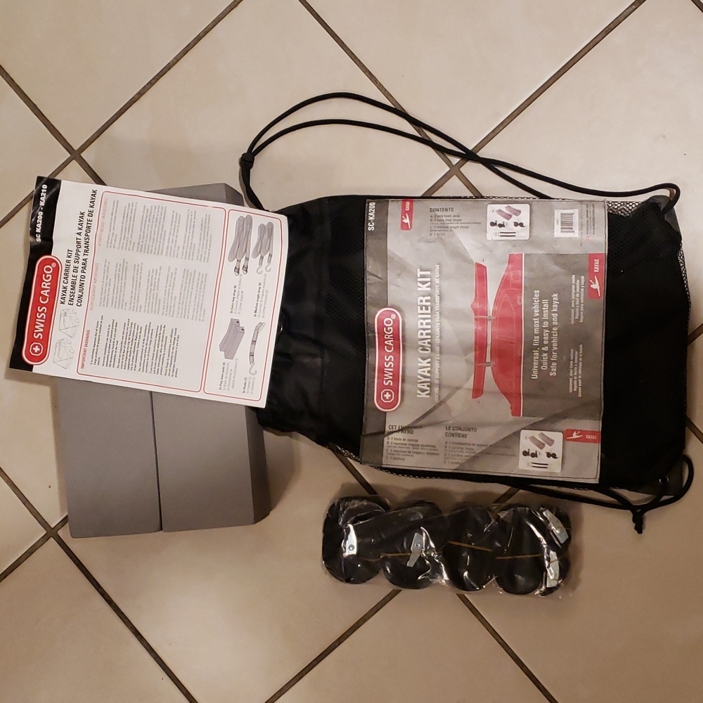 Swiss Cargo Kayak Carrier Kit